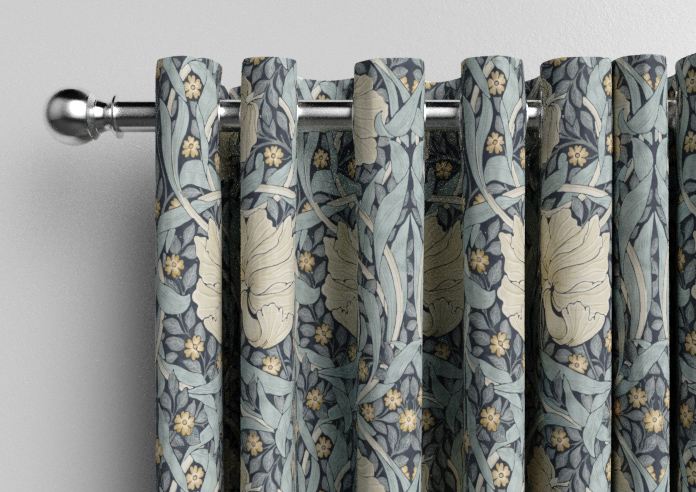William Morris Pimpernel, Indigo - Made to Measure Curtains - Image 12